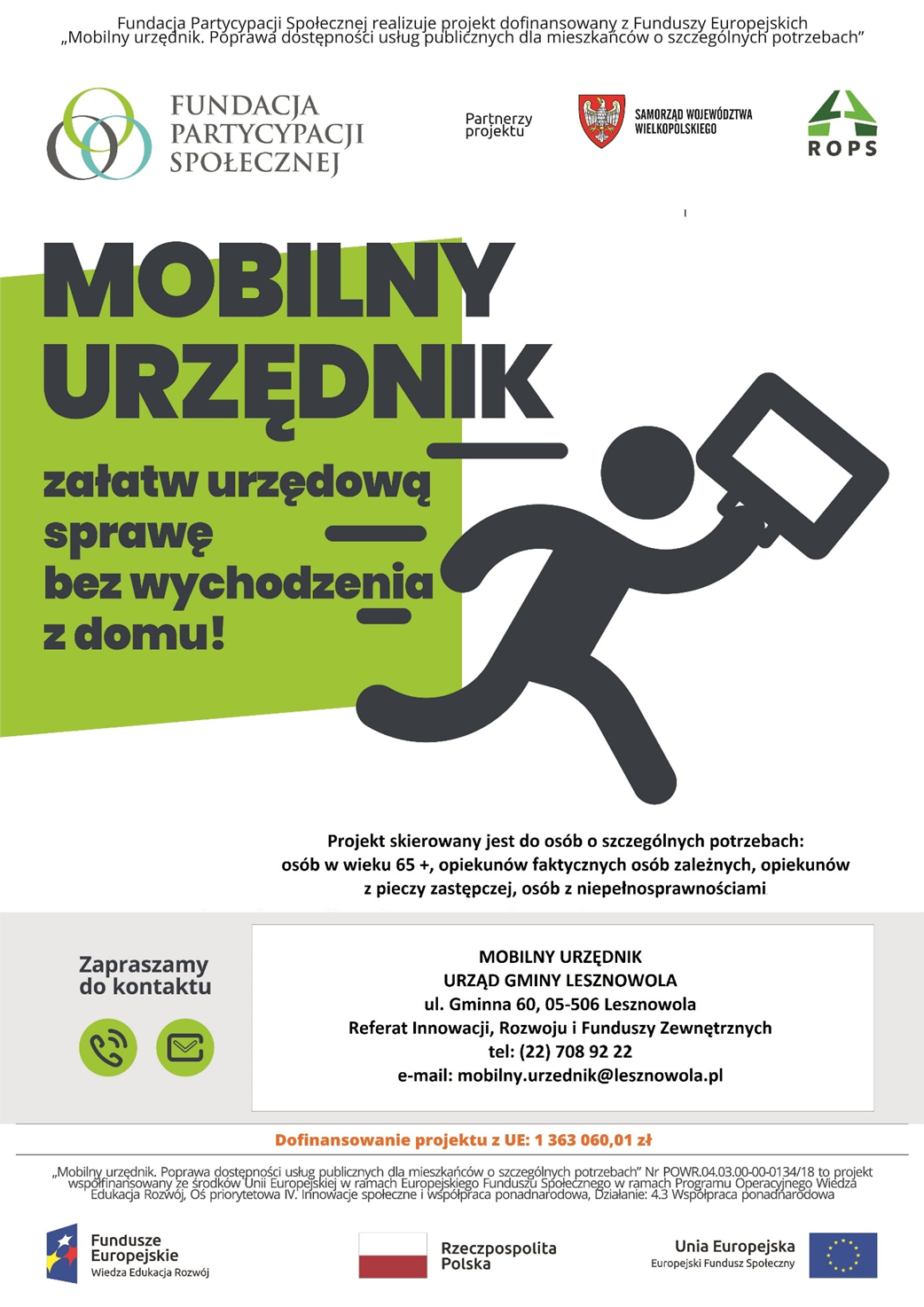 Plakat - Mobilny urzędnik